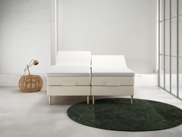 Stockholm Balance Elevation (Sand) - 210x210 cm.