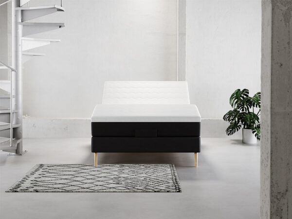 Tromsø Komfort Elevation (Sort) - 120x200 cm.