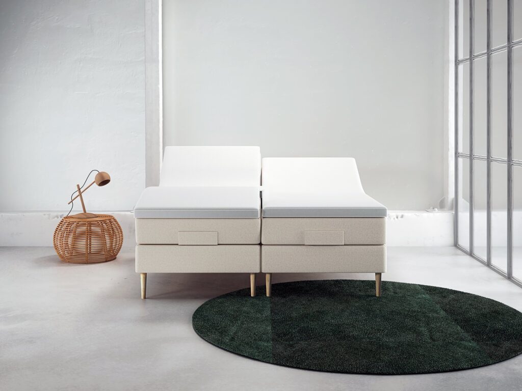 Stockholm Linen Elevation (Sand) - 210x210 cm.