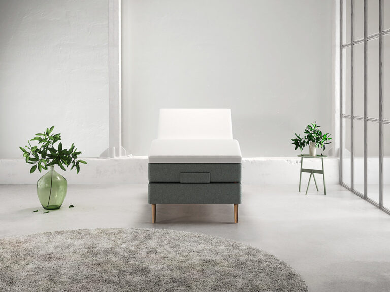 Stockholm Modal Elevation (Antracit) - 90x200 cm.