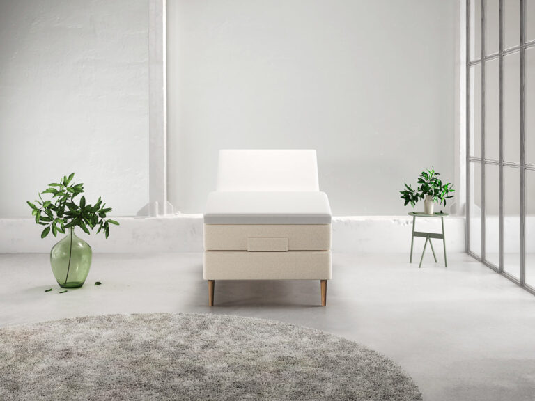 Stockholm Modal Elevation (Sand) - 90x200 cm.