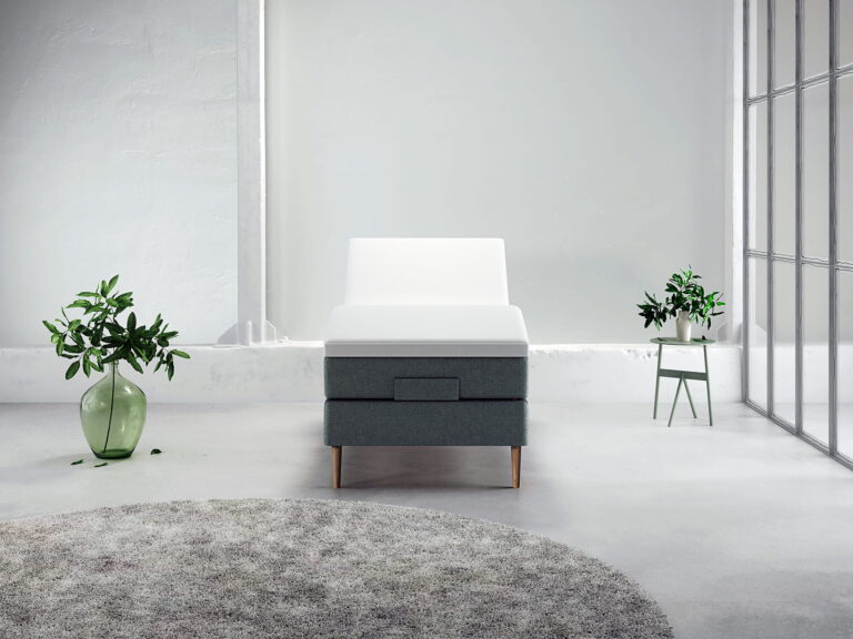 Stockholm Refibra Elevation (Antracit) - 90x200 cm.