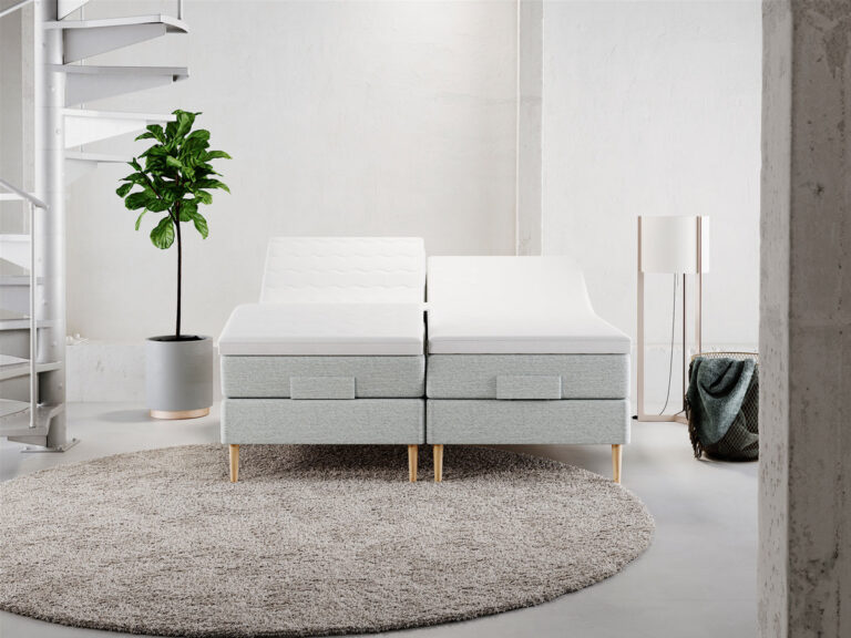 Tromsø Modal Elevation (Lysegrå) - 160x200 cm.