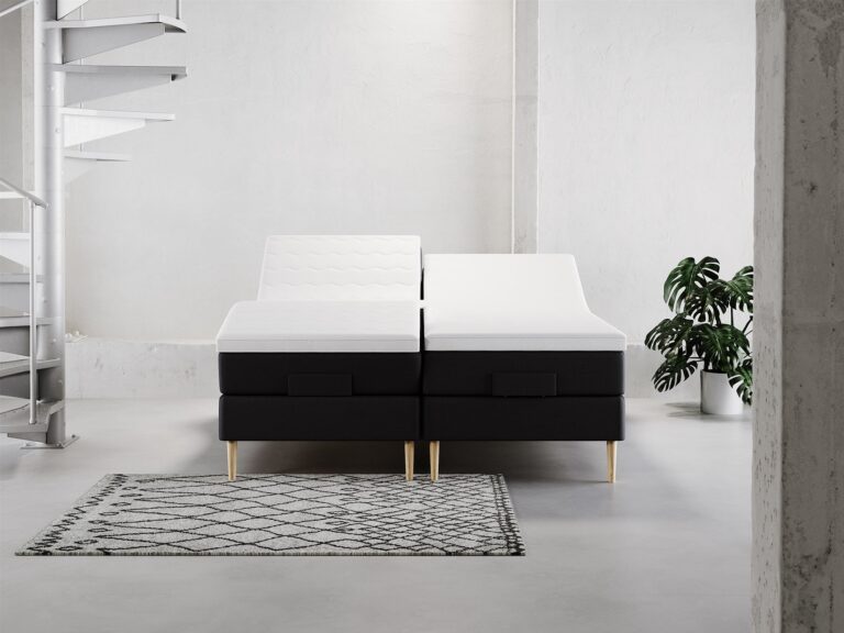 Tromsø Refibra Elevation (Sort) - 160x200 cm.