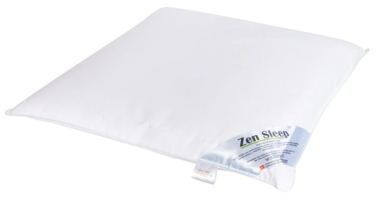 Gåseduns Hovedpude "Mellem" - 50x60 cm - 3 kamre pude - Zen Sleep