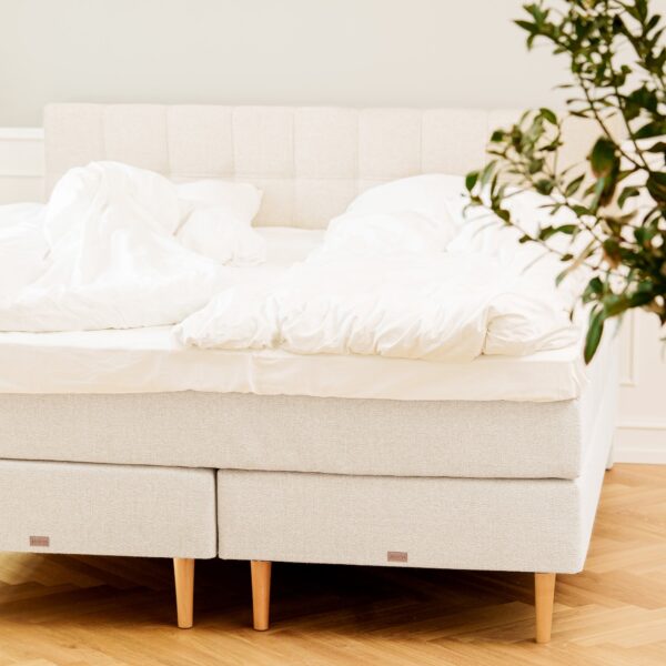 SÖVNN Comfort Kontinentalseng - 120x200 - Lys Beige