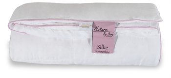 Baby dyne - Silkedyne - 70x100 cm - Helårs babydyne med silke og bambus - Nature By Borg