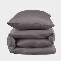 Bambus sengetøj koksgrå 140x200