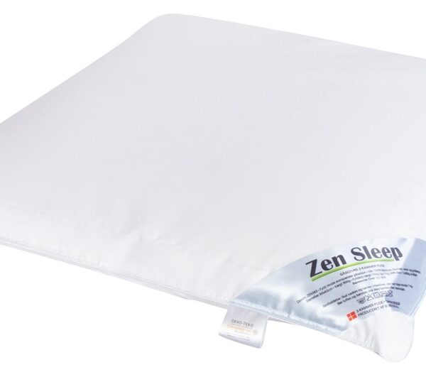 Gåseduns Hovedpude "Mellem" - 50x60 cm - 3 kamre pude - Zen Sleep