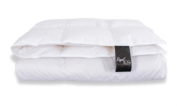 Moskusdyne - 200x220 cm - Dobbeltdyne - Dansk produceret helårsdyne med Europæiske moskusdun - Royal By Borg - Varm dyne