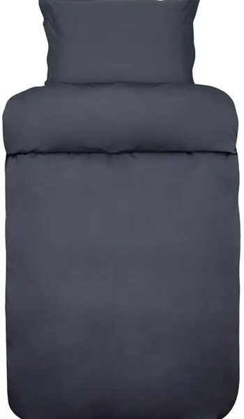 Sengetøj 100% egyptisk bomuld - 140x200 cm - Elegance - Ensfarvet sengelinned - - Sengesæt fra Høie