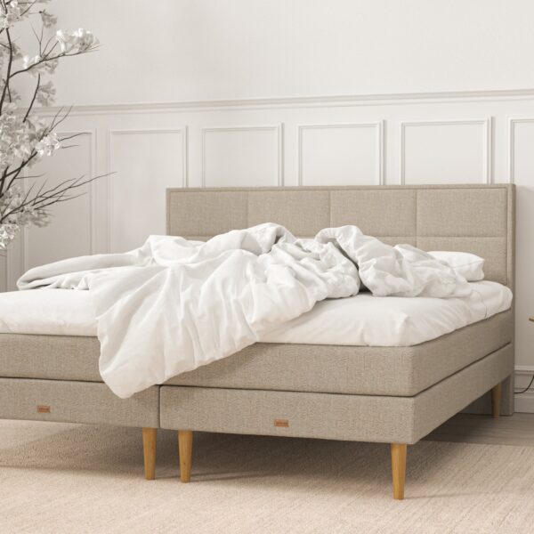 SÖVNN Luna Kontinentalseng - 180x200 - Sand