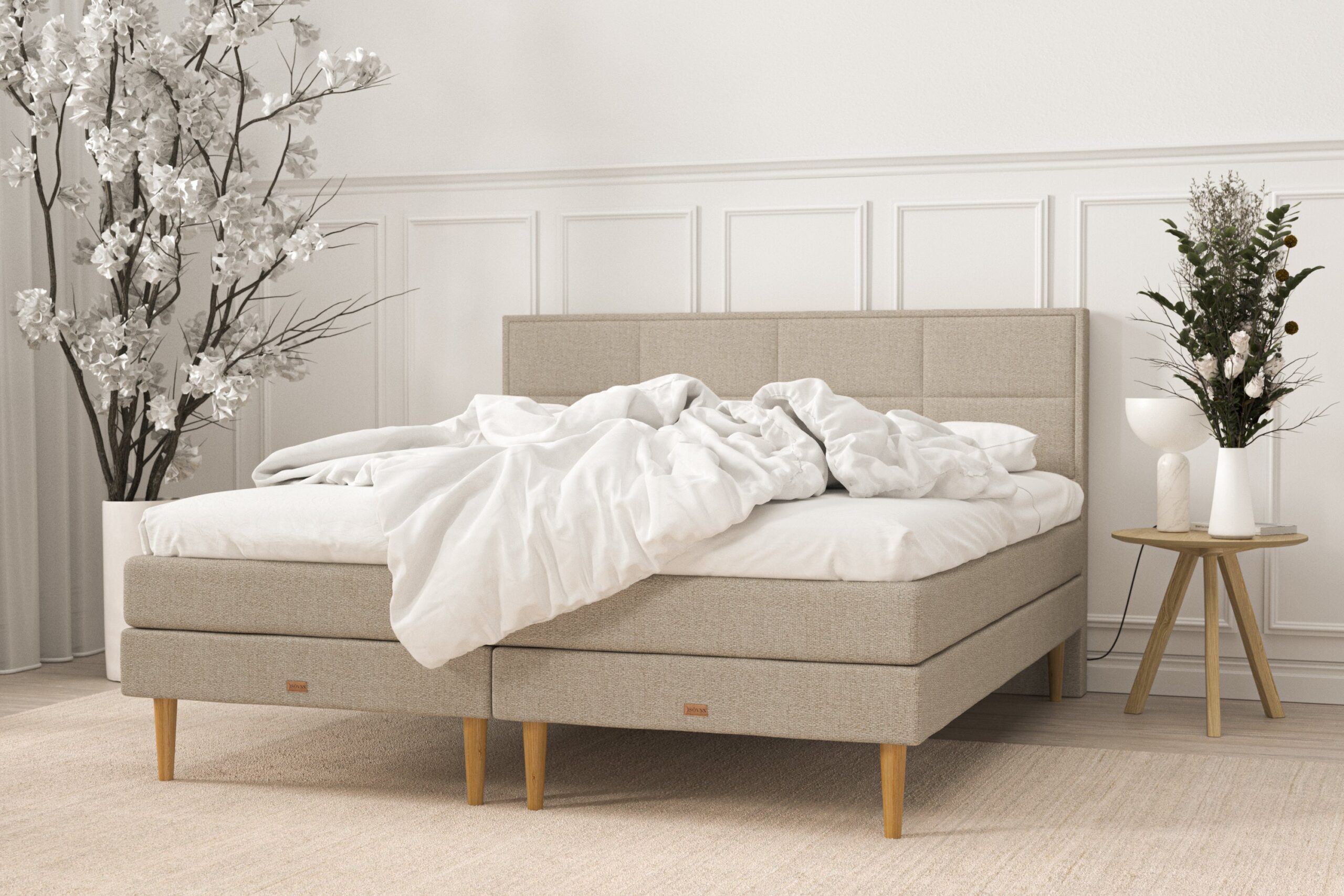 SÖVNN Luna Kontinentalseng - 180x200 - Sand SÖVNN Luna Kontinentalseng - 180x200 - Sand