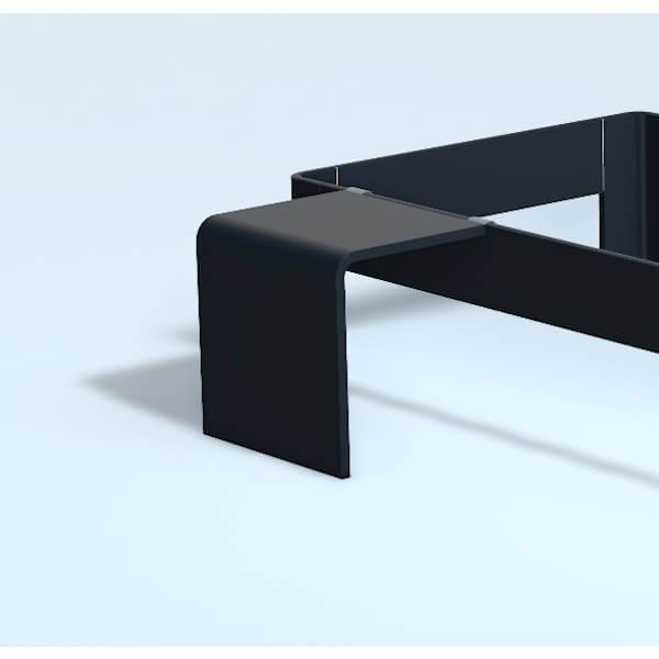 Auping Auronde sengebord, høj model - night blue