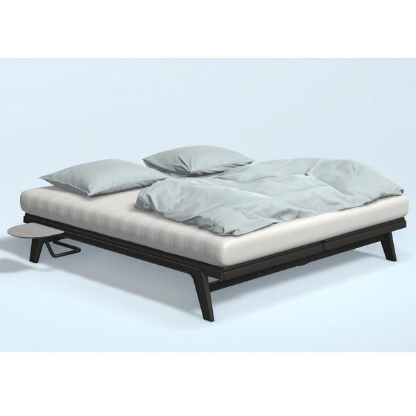 Auping Original sengebord - finér - Chalk Grey Oak