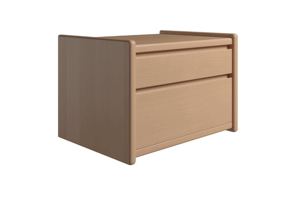 Kaagaard - Sengebord 22 - Højde 34 cm-B: 50 D: 37-Bøg-Ophæng