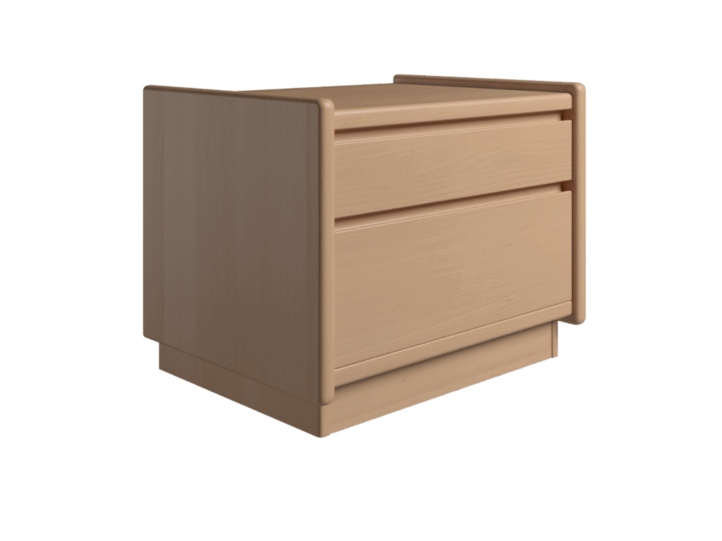 Kaagaard - Sengebord-Bøg-B: 50 D: 37-Sokkel