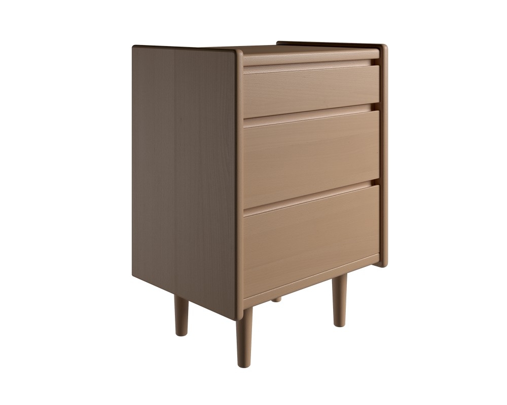 Kaagaard - Sengebord-Bøg-B: 50 D: 37-Træ ben