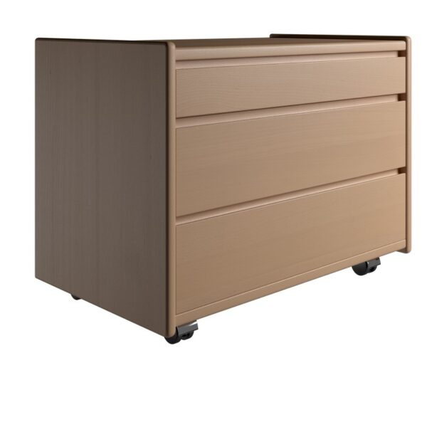 Kaagaard - Sengebord-Bøg-B: 80 D: 37-Hjul