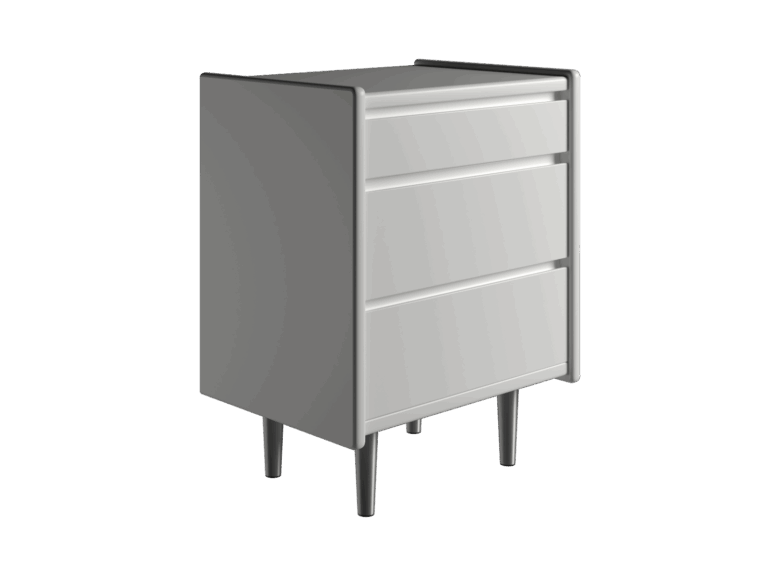 Kaagaard - Sengebord-Eg oliebeh-B: 50 D: 47-Ophæng