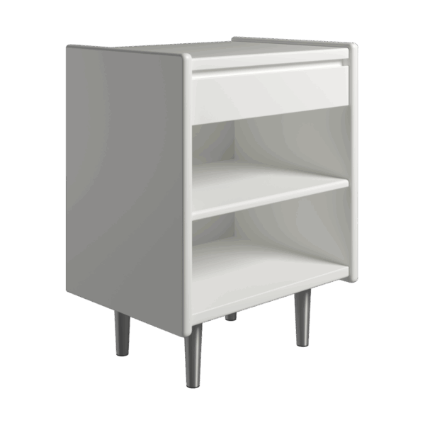 Kaagaard - Sengebord-Eg oliebeh-B: 80 D: 37-Sokkel