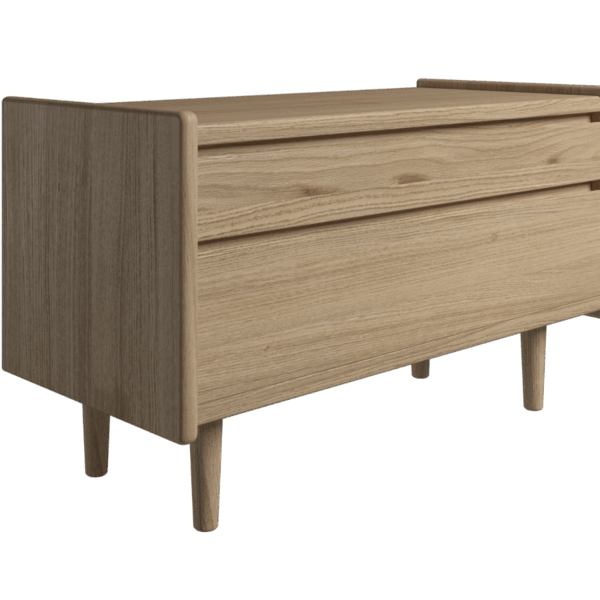 Kaagaard - Sengebord-Eg oliebeh-B: 80 D: 37-Træ ben