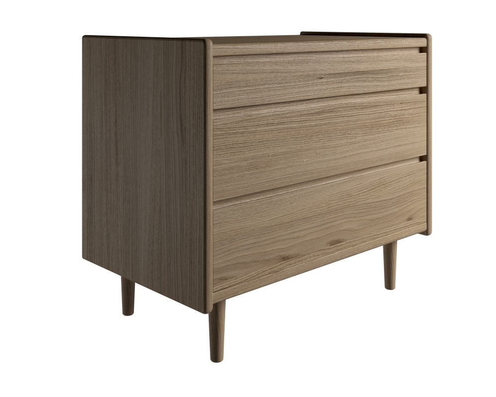 Kaagaard - Sengebord-Eg oliebeh-B: 80 D: 37-Træ ben