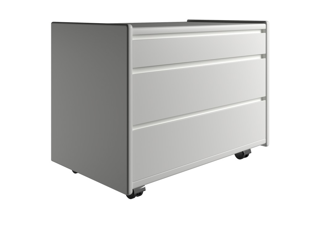 Kaagaard - Sengebord-Hvid-B: 80 D: 37-Hjul Kaagaard - Sengebord-Hvid-B: 80 D: 37-Hjul