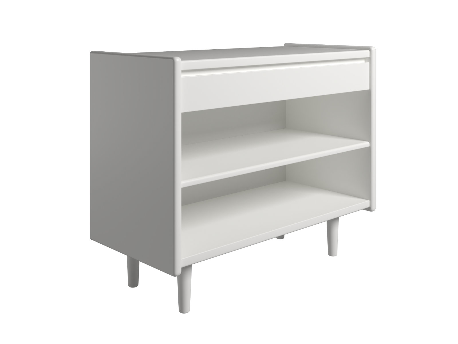 Kaagaard - Sengebord-Hvid-B: 80 D: 47-Træ ben Kaagaard - Sengebord-Hvid-B: 80 D: 47-Træ ben