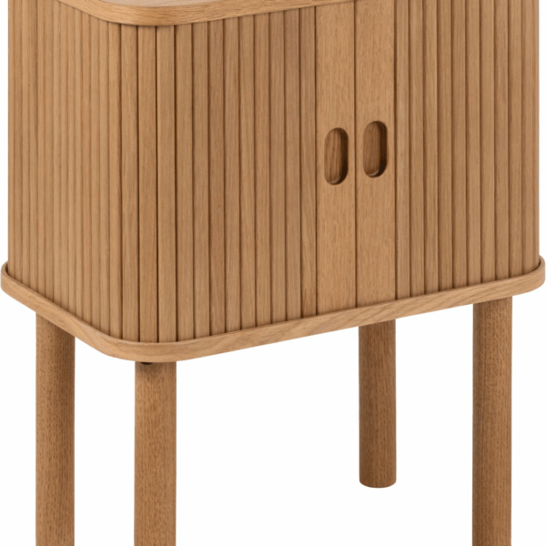 Natbord/sengebord Signature Delina i egfinér - H60xB45xD30 cm