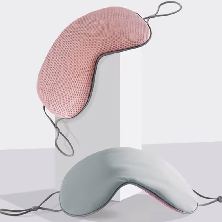 Super Sovemaske Justerbar med varm og kold side - Grå