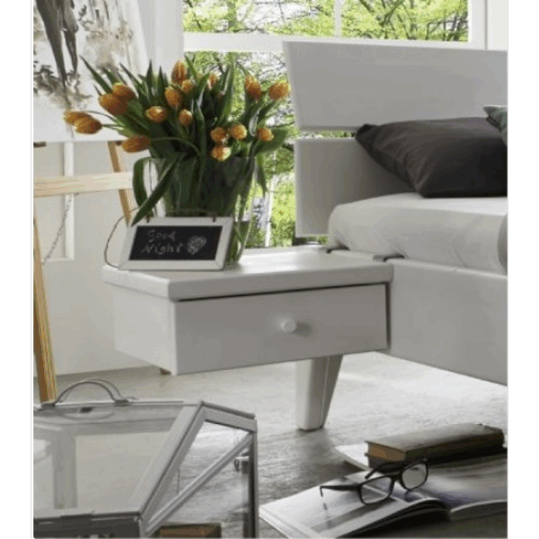 Tjørnbo - Easy Sleep sengebord m/skuffe-Eg oile