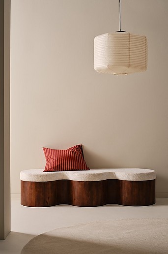 UTTERÖ bænk med opbevaring