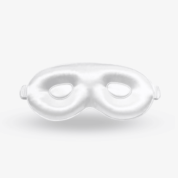 Vincent Sovemaske (100% Mulberry Silke) White