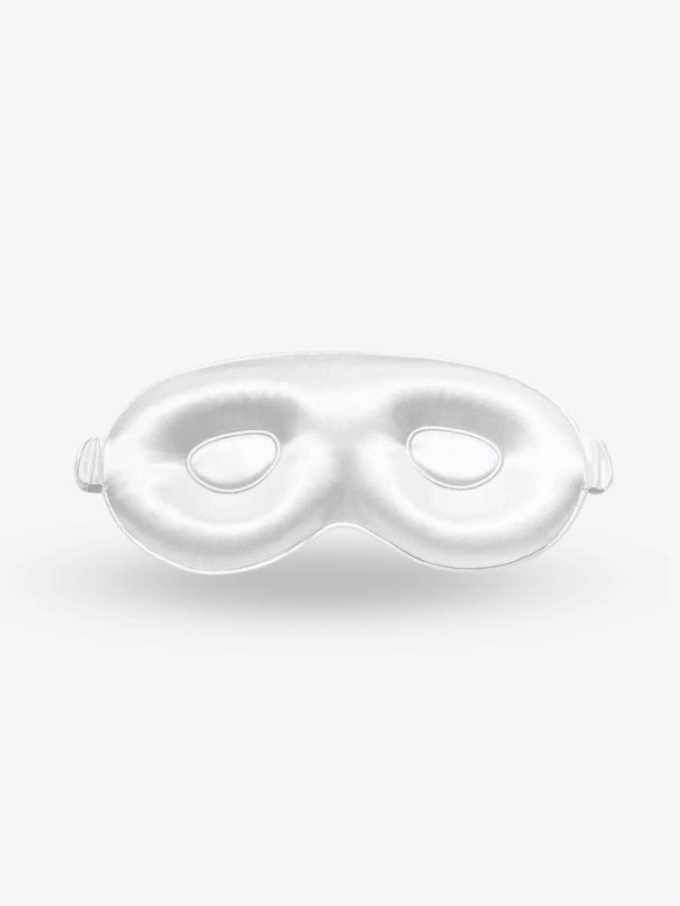Vincent Sovemaske (100% Mulberry Silke) White