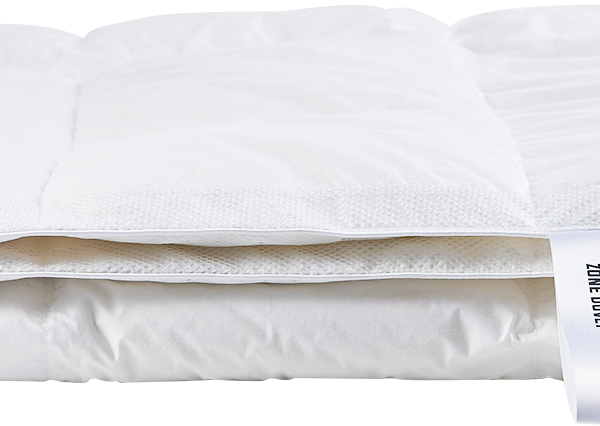 Dyne Temprakon ZONE 140x200 cm Sval, TempraCool & Batist, 250 g TempraDown, 100 % bomuld, OEKO-TEXÂ®-certificeret, allergivenlig, 10 års garanti