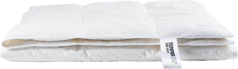 Dyne Temprakon ZONE 140x200 cm Sval, TempraCool & Batist, 250 g TempraDown, 100 % bomuld, OEKO-TEXÂ®-certificeret, allergivenlig, 10 års garanti