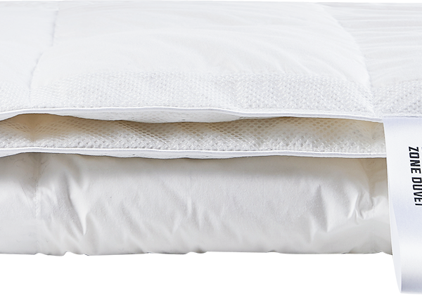 Dyne Temprakon ZONE Lun 140x200 cm i 100 % bomuld med TempraCool & TempraDown, OEKO-TEX certificeret, 10 års garanti