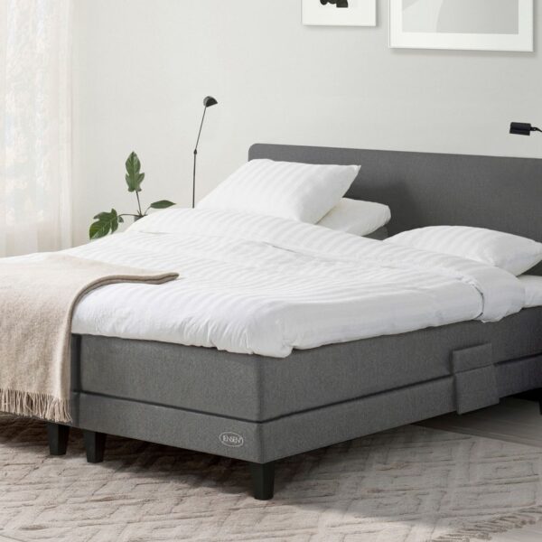 Jensen - Diplomat Lean elevationsseng 160x200 cm - Inkl. Sleep topmadras