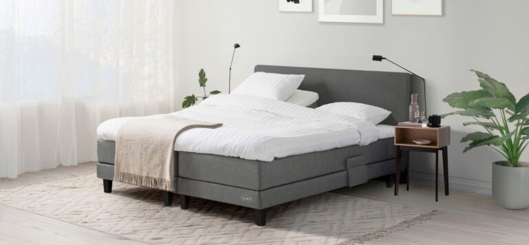 Jensen - Diplomat Lean elevationsseng 160x200 cm - Inkl. Sleep topmadras