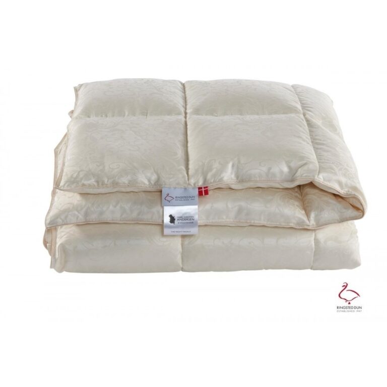 Ringsted Dun - RINGSTED Nattergalen Lun - Helårsdyne i 100% Gåsedun-140x200