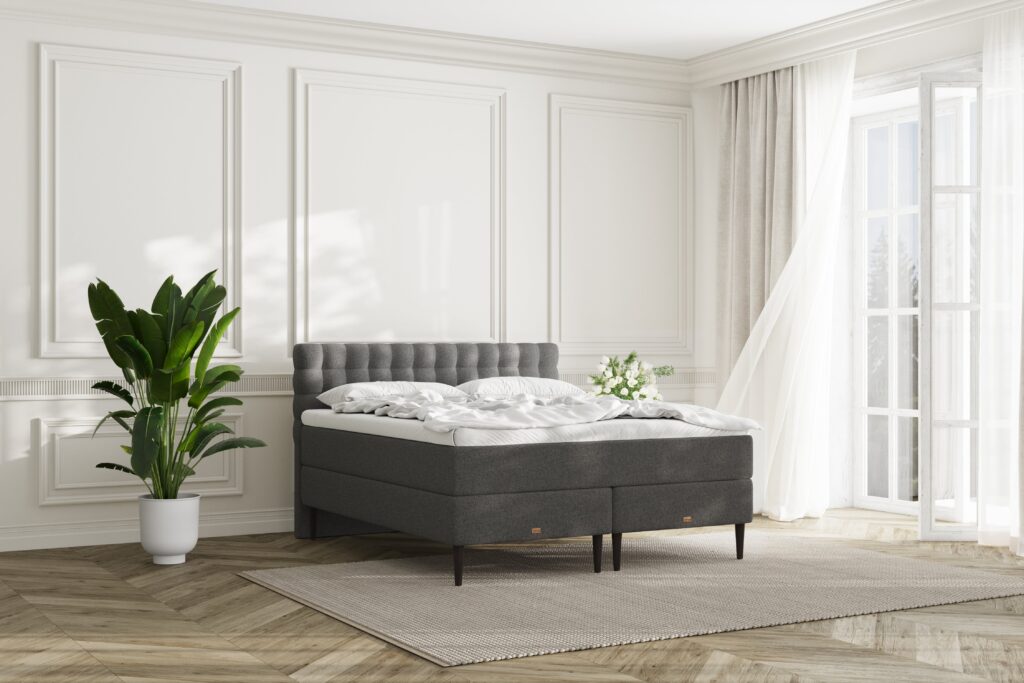 SÖVNN Mira Kontinentalseng - 160x200 - Grå