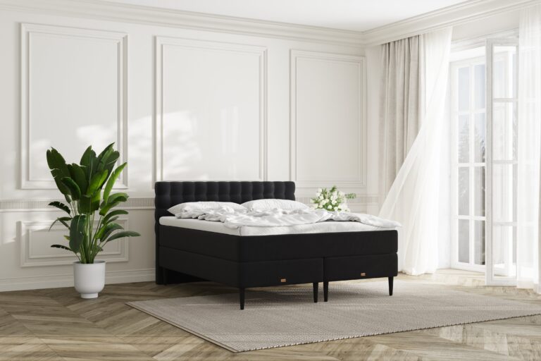 SÖVNN Mira Kontinentalseng - 160x200 - Sort