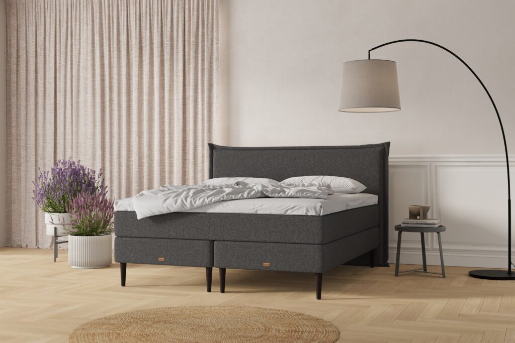 SÖVNN Nala Kontinentalseng - 160x200 - Grå