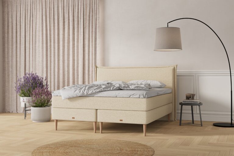 SÖVNN Nala Kontinentalseng - 160x200 - Lys Beige