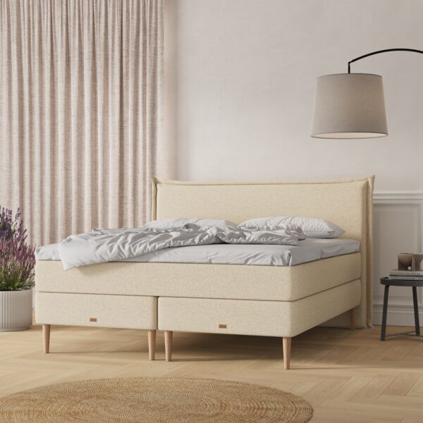 SÖVNN Nala Kontinentalseng - 180x200 - Lys Beige