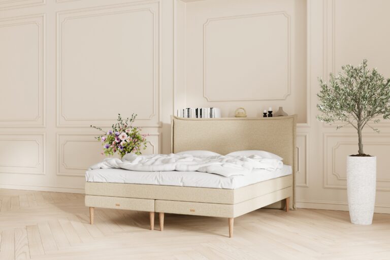 SÖVNN Prestige Kontinentalseng - 160x200 - Lys beige
