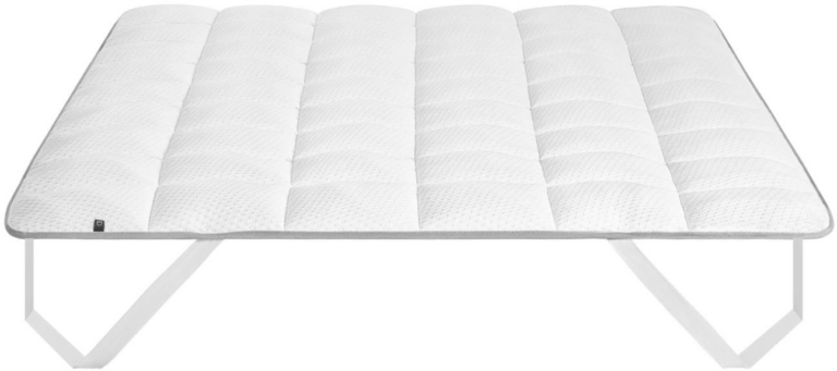 Topmadras Kave Home Freya 160x200 cm memoryskum-akrylfibre hvid antibakteriel hypoallergen