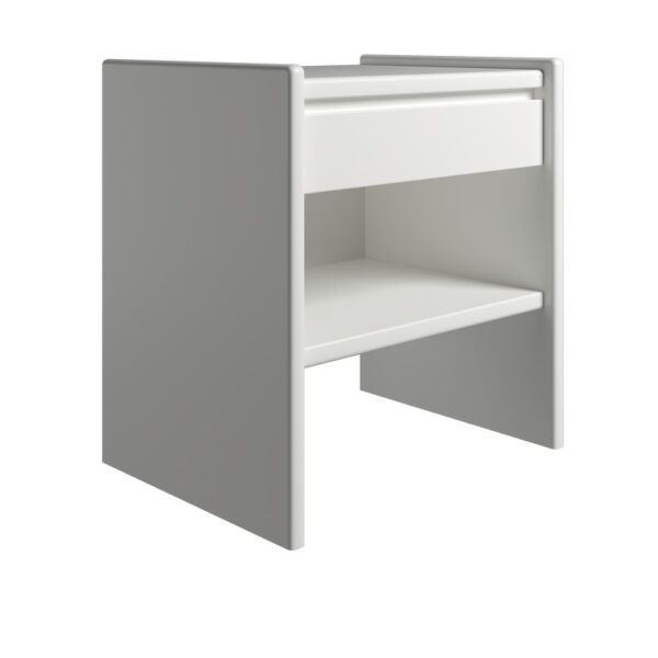 Kaagaard - sengebord nr.110 - Højde 50 cm-Hvid