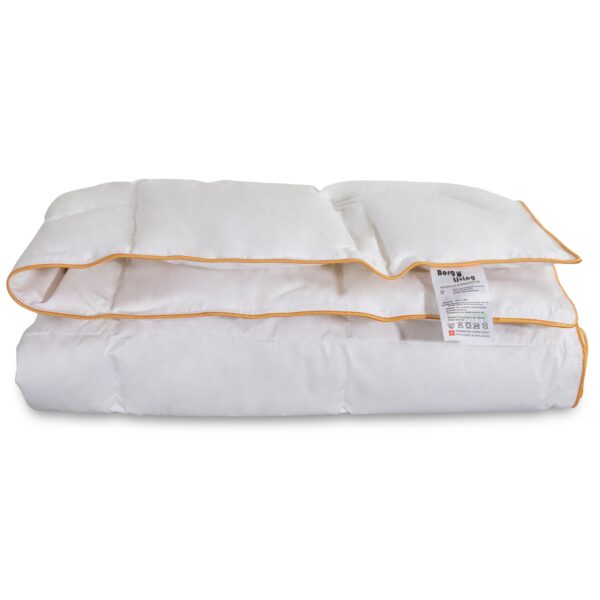 Baby sommerdyne - 100% Rene hvide moskusdun - 70x100 cm - Let og luftig dundyne til baby fra Borg Living